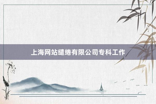 上海网站缱绻有限公司专科工作